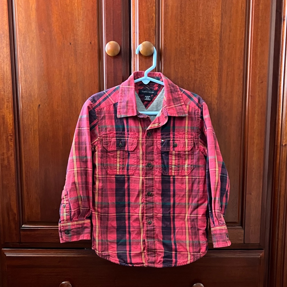 Tommy Hilfiger Kids Long Sleve Color shirt